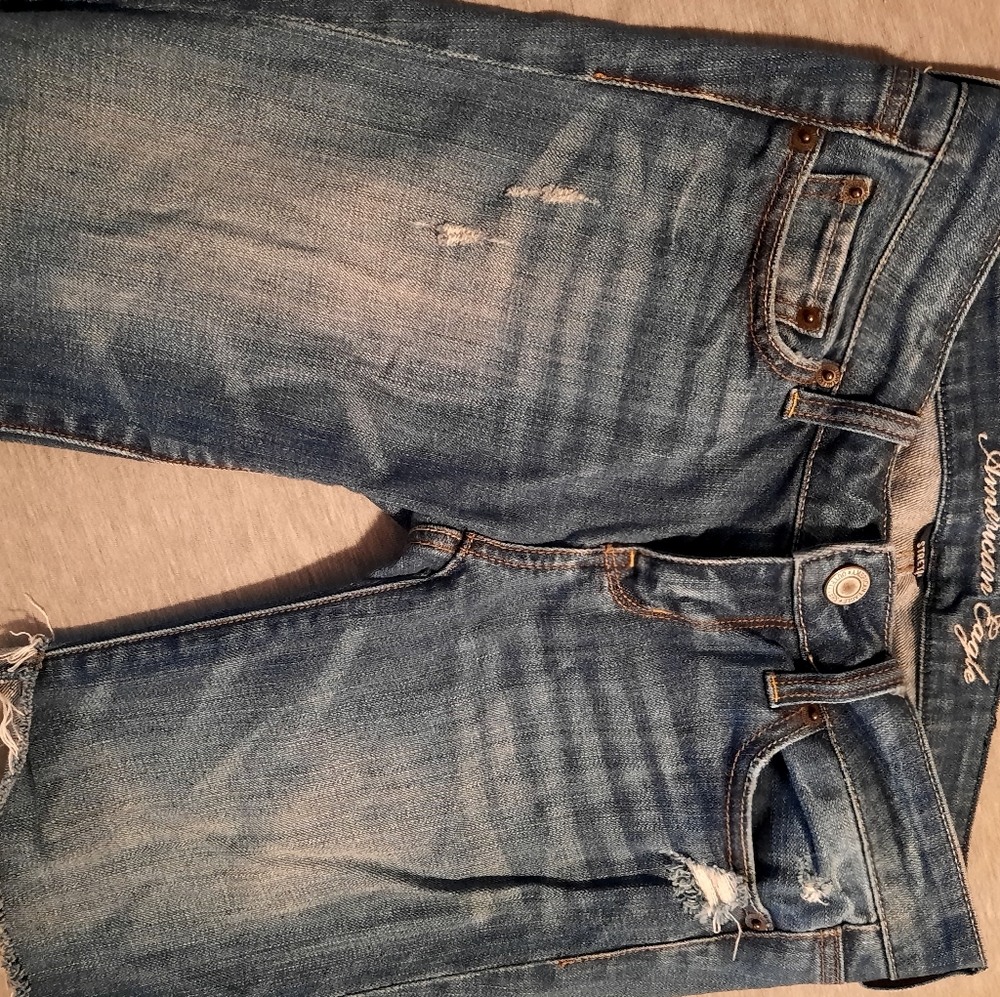 Denim Bermuda Shorts